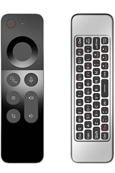 Generic NEW W3 2.4G Wireless Air Mouse Keyboard with Voice Control & IR Learning