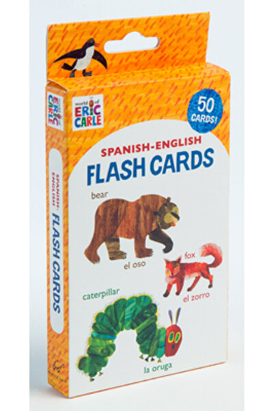 Chronicle Books Fișe de învățare spaniolă-engleză Lumea lui Eric Carle (TM)