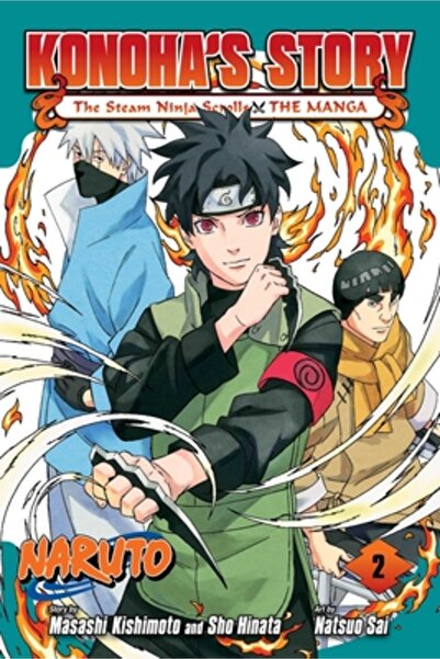 Viz LLC Naruto: Povestea Konohei - Sulurile Ninja de pe Steam: Manga, Vol. 2