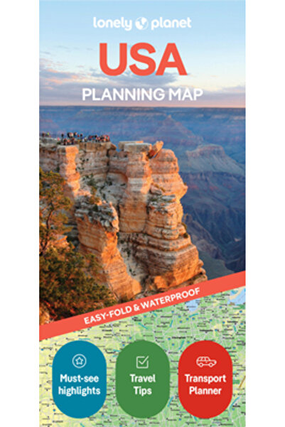 Lonely Planet Pub Lonely Planet USA Planning Map