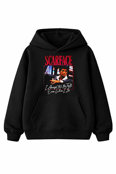 kun inaki Scarface Tony Montana i always tell the truth even when i lie Baskı...