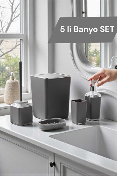 Herza House 5-dijelni Akril kupaonski set