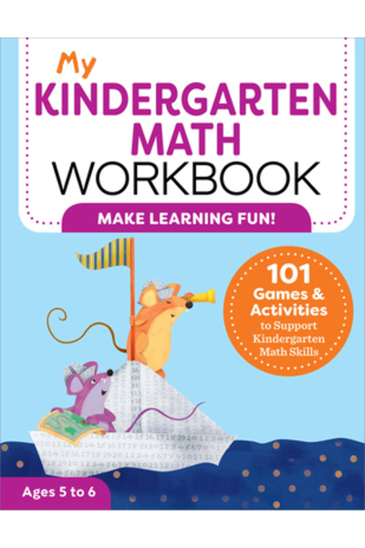 Rockridge Pr Caietul meu de matematică pentru grădiniță: 101 jocuri și activi...