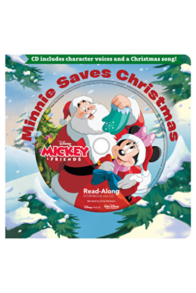 Disney Pr Carte cartonată și CD Minnie Salvează Crăciunul