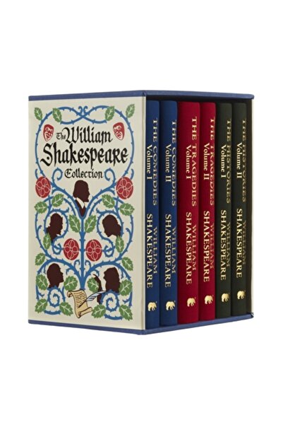 Sirius Entertainment Colecția William Shakespeare: Set Deluxe cu 6 cărți, cop...