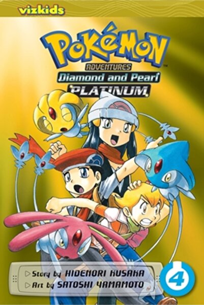 Viz Kids Aventurile Pokemon: Diamant și Perlă Platină, Volumul 4