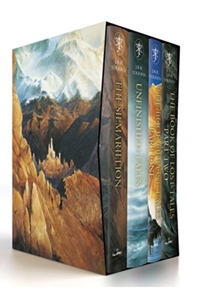 William Morrow Set cutie Istoria Pământului de Mijloc #1: Silmarillionul / Po...