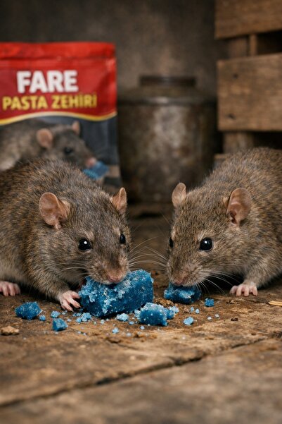 Girist Brofar Koku Yaptırmayan Etkili Fare Pastası Zehiri 10 x 10 gr