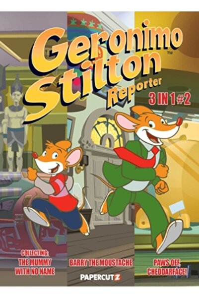 Papercutz Geronimo Stilton Reporter 3 in 1 #2: Collecting "Stop Acting Around...