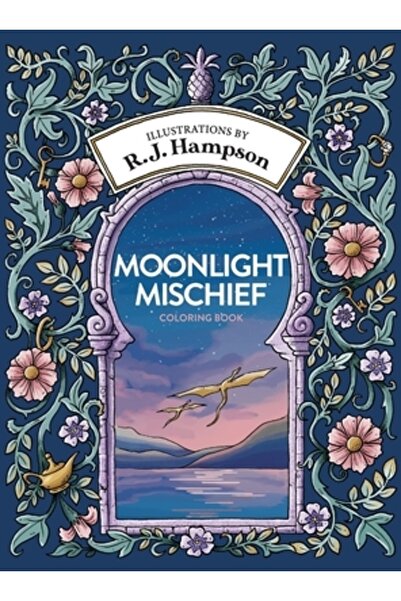 INDEPENDENT CAT Carte de colorat cu năzbâtii în lumina lunii