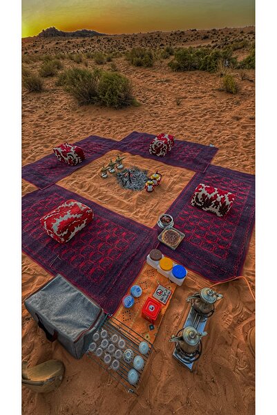 Segadty Travel Package - 4 Desert Camping Mats & 2 High-Quality Camping Chairs,Travel Chairs, Outdoor Mats