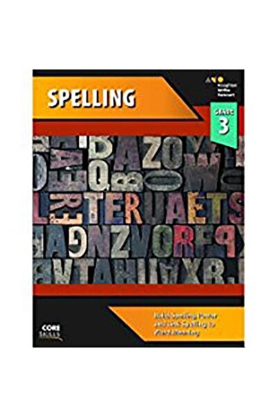 Steck Vaughn C0 Steck-Vaughn - Abilități de bază de ortografie: Caiet de lucr...