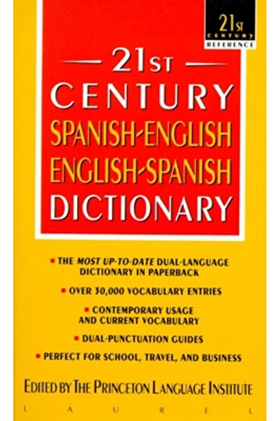 Laurel Press Dicționar spaniol/englez-englez/spaniol al secolului XXI