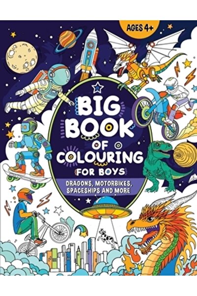 Filbert Pr Cartea Mare de Colorat pentru Băieți: Pentru Copii cu Vârsta de 4+