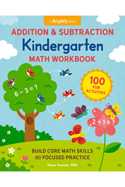 ZEITGEIST Caiet de matematică pentru grădiniță cu adunarea și scăderea: 100 d...