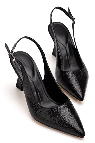 HCO Back Open Buckle Imported Material 10 cm Heeled Evening Dress Stiletto