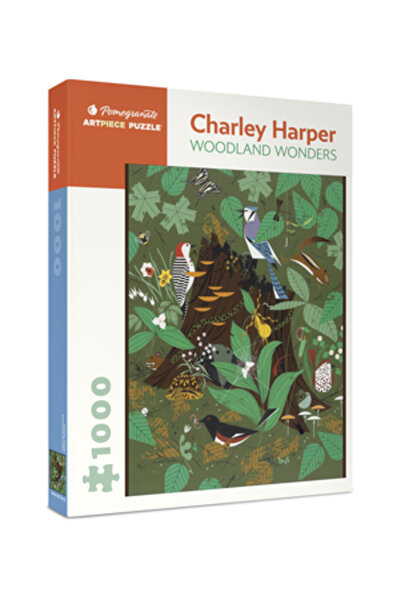 Pomegranate Communications Inc Charley Harper: Minunile Pădurii Puzzle de 1.0...