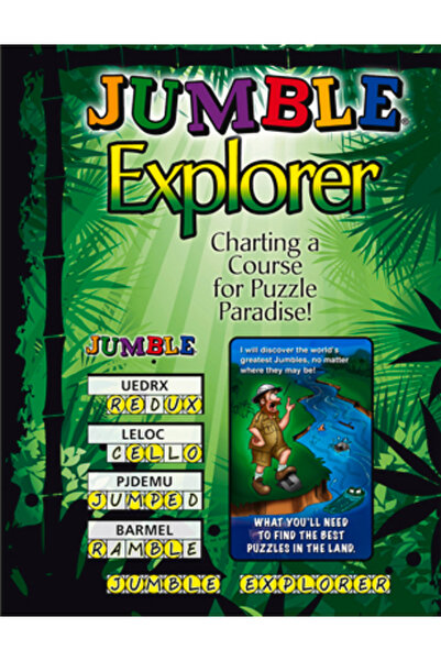 Scholastic Bk Services Jumble Explorer: Trasarea unui curs către Paradisul Pu...