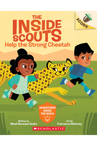 Scholastic Ajută ghepardul puternic: O carte despre ghinde (Cercetașii din in...