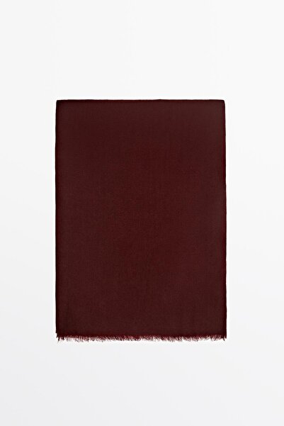 Massimo Dutti İnce hafif %100 yün atkı