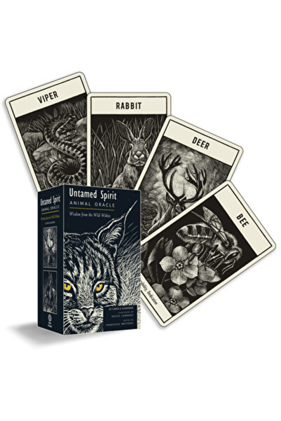 Red Wheel Spirit Neîmblânzit: Oracol Animal (50 de cărți și ghid)