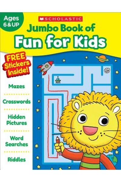 Scholastic Teaching Res Caiet de lucru Jumbo Book of Fun pentru copii