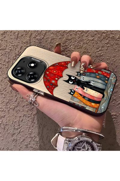 Hontinga Case Compatible with Tecno Spark 10 Pro 4g Phone Case Hard Shell Sho...