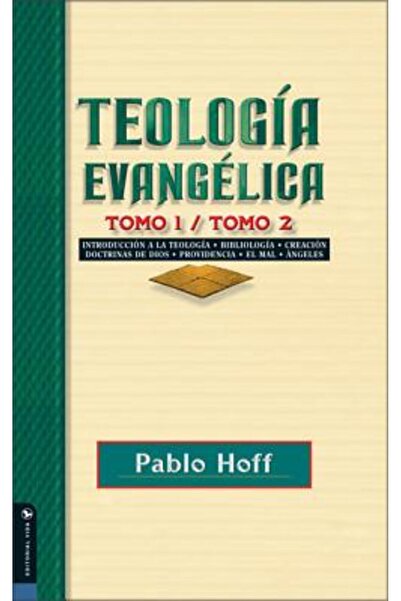 Vida Publ Teolog a Evang Lica Tomo 1 / Tomo 2: Introducci N a la Teolog A, Bi...