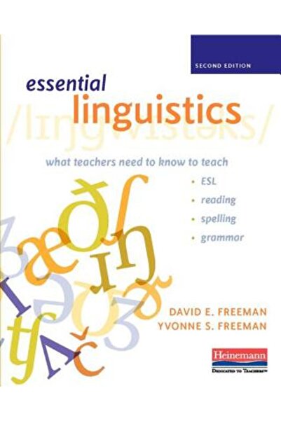 Heinemann Educ Books Lingvistică esențială, ediția a doua: Ce trebuie să știe...
