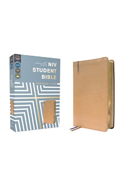 Zondervan Biblia Niv pentru studenți, format personal, piele moale, culoare m...