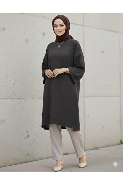 Mina Terzi&Butik Salaş Kol Pamuklu Tunik