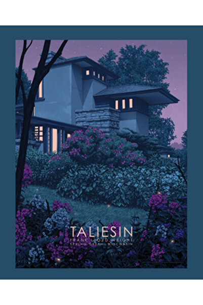 Paragon Books Colecția Frank Lloyd Wright: Taliesin: Puzzle oficial licențiat...
