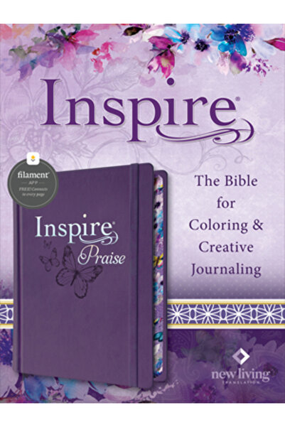 Tyndale House Publ Biblia Inspire Praise NLT (copertă cartonată, aspect piele...