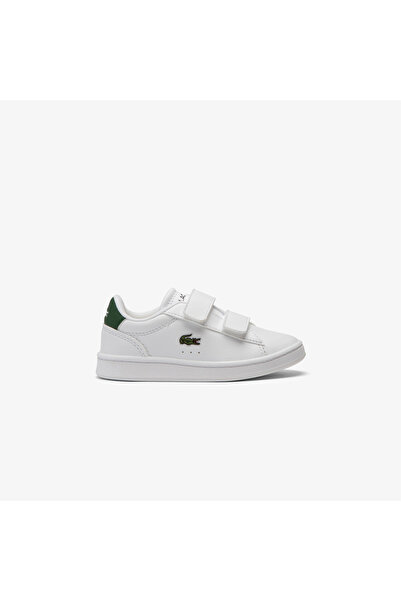 Lacoste Carnaby Set Çocuk Beyaz Cırt Cırtlı Sneaker