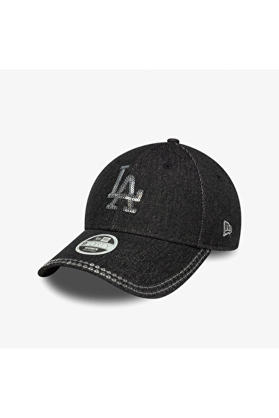 NEW ERA LA Dodgers MLB Sequin 9Forty Kadın Siyah Şapka