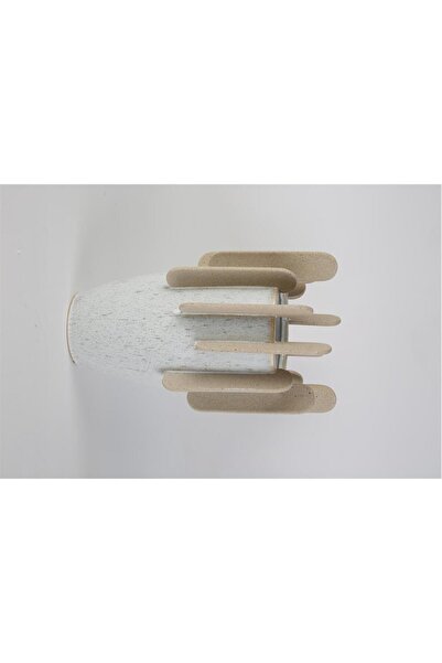 Vitale مزهرية سيراميك بيضاء 24*24*40 سم AK.KD0039