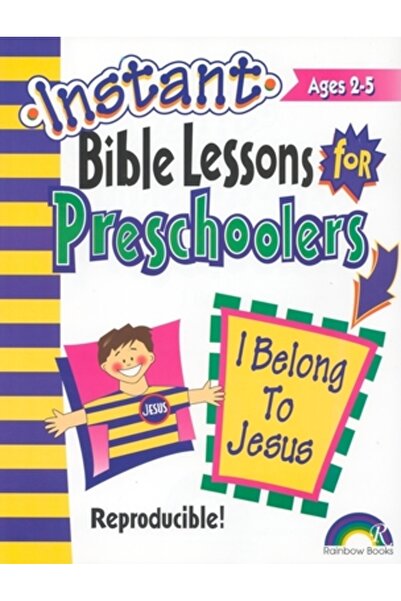 Harper Torch Lecții biblice instantanee: Îi aparțin lui Isus: Preșcolari