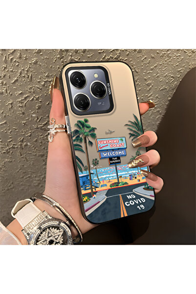 Hontinga حافظة متوافقة مع هاتف Tecno Spark 20 Pro، حافظة هاتف صلبة مضادة للسق...