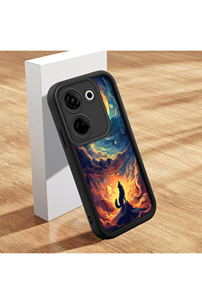 Hontinga جراب هاتف من السيليكون الناعم متوافق مع هاتف Tecno Camon 20 Pro 5G م...