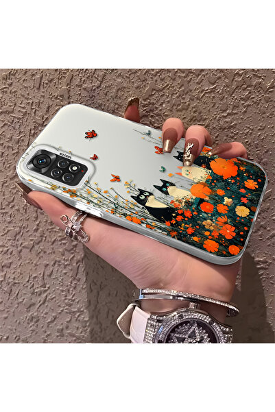 Hontinga حافظة هاتف متوافقة مع هاتف Redmi Note 11، حافظة صلبة مقاومة للصدمات ...