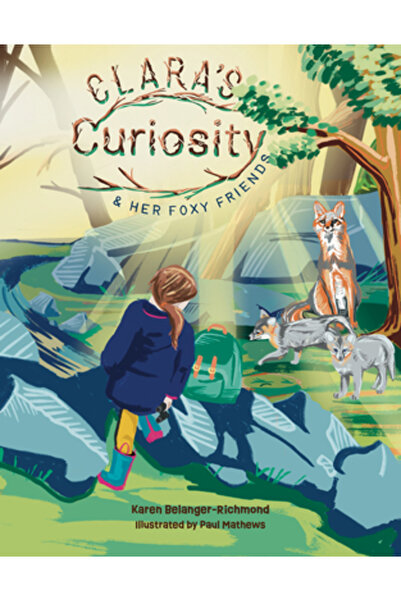 Mascot Kids Curiozitatea Clarei și prietenii ei vulpi