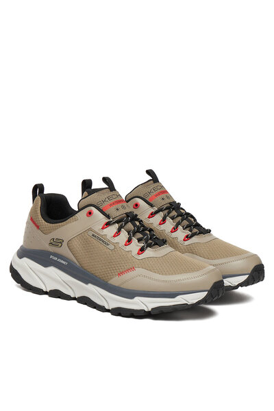 SKECHERS Men's Taupe D'Lux Journey Trekking Shoes