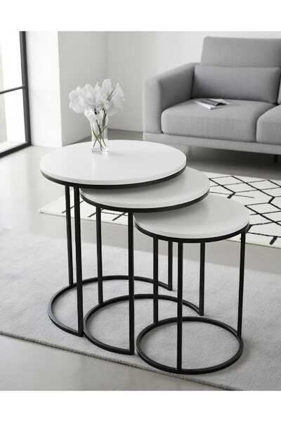 MASALCI MOBİLYA C ZİGON SEHPA 3 LÜ