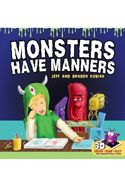 INDEPENDENT CAT Monștrii au bune maniere: O carte interactivă pentru copii, c...