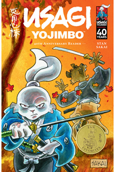 Dark Horse Comics Usagi Yojimbo: Cititor aniversar de 40 de ani