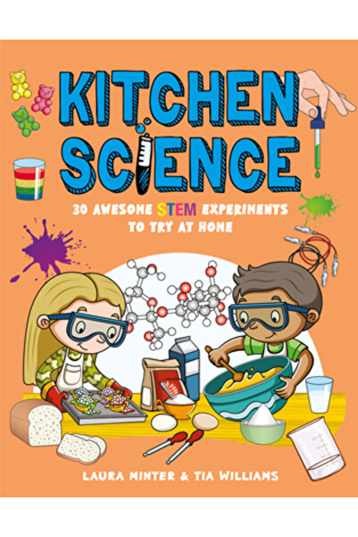 BUTTON BOOKS Știința bucătăriei: 30 de experimente minunate cu tulpini de înc...