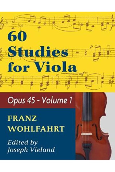 Allegro Ed Wohlfahrt Franz 60 Studii, op. 45: Volumul 1 - Viola solo