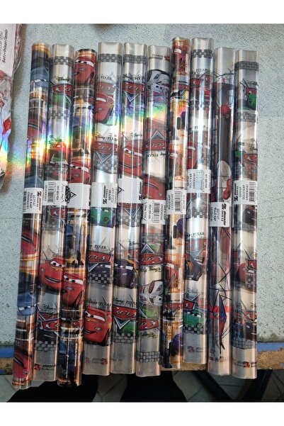 Dönmezler 40×100 cm cars rulo kaplik (seffaf) 10 lu