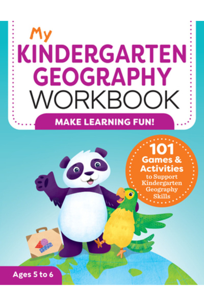 Rockridge Pr Caietul meu de lucru la geografie pentru grădiniță: 101 jocuri ș...