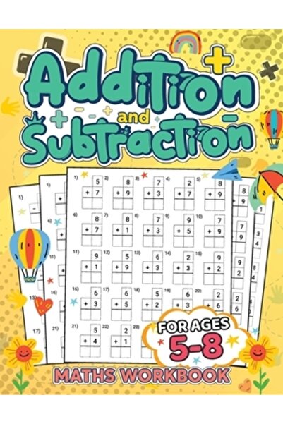 INDEPENDENT CAT Caiet de matematică cu adunări și scăderi pentru copii cu vâr...